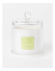 Persian Lime & Lemongrass Candle With Cloche