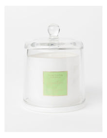 Island Coconut & Lime Candle With Cloche