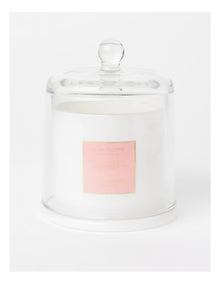 Tuscan Blood Orange Candle With Cloche