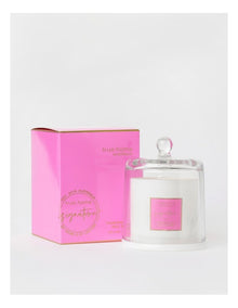 Pomegranate & Wild Berries Candle With Cloche