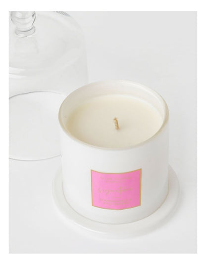Pomegranate & Wild Berries Candle With Cloche