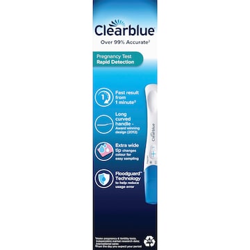 Clearblue Rapid Detection Pregnancy Test each