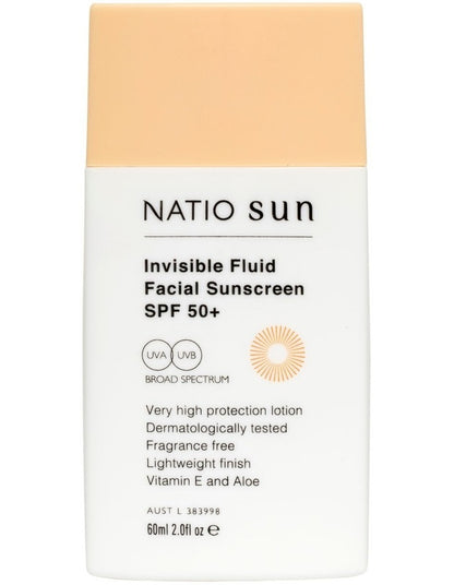 Invisible Fluid SPF50&#43; Sunscreen 60ml