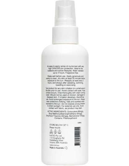 Ultra Light Spray Sunscreen SPF 50&#43; 200ml