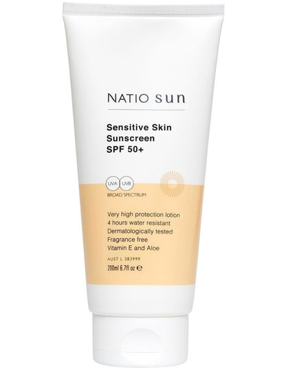 Sensitive Skin Sunscreen SPF 50&#43; 200ml