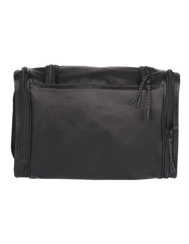 Expandable Hanging Toiletry Bag in Black