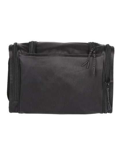 Expandable Hanging Toiletry Bag in Black