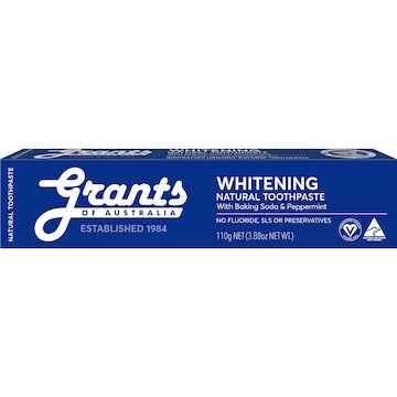 Grants Of Australia Whitening Toothpaste With Baking Soda 110g
