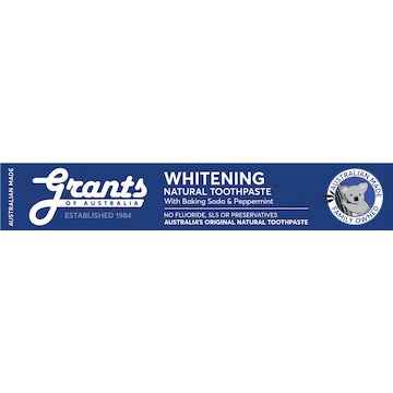 Grants Of Australia Whitening Toothpaste With Baking Soda 110g