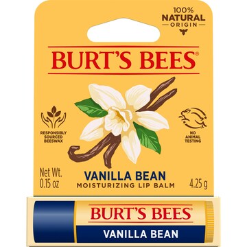 Burt's Bees Moisturising Lip Balm Vanilla Bean 4.25g