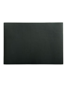 Table Accents Leather Placemat 43x30cm in Charcoal