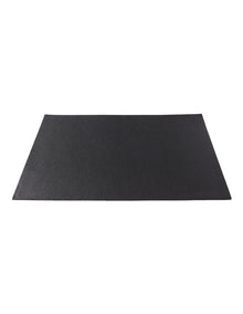 Table Accents Leather Placemat 43x30cm in Charcoal