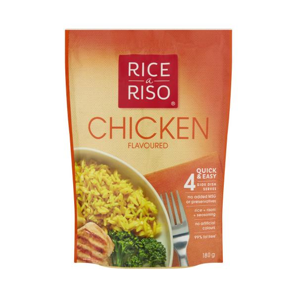 RICE A RISO MEALS:CHICKEN:99% FAT FREE:180 GRAM