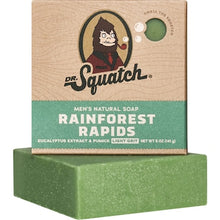 Dr Squatch Rainforest Rapids Men's Natural Bar Soap 141g
