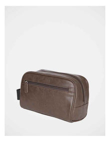 Toiletry Bag in Brown