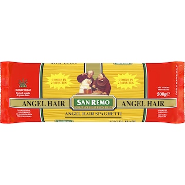 San Remo Spaghetti Angel Hair Pasta No 9 500g