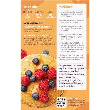 Noshu Low Carb Pancake Mix Buttermilk 300g