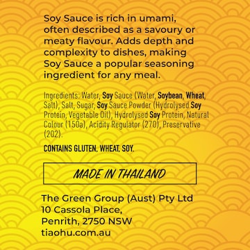 Tiao Hu Soy Sauce 500mL