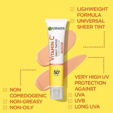 Garnier Skin Active Vitamin C Daily UV Brightening Fluid Glow 40mL