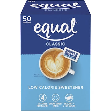 Equal Sweetener Sachets 50 pack