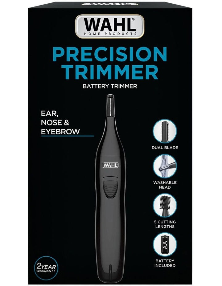 Precision Ear, Nose, Brow Battery Trimmer in Black