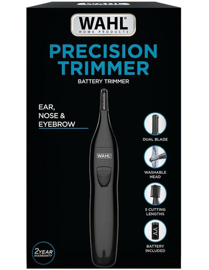 Precision Ear, Nose, Brow Battery Trimmer in Black