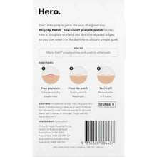 Hero. Mighty Patch Invisible+ Hydrocolloid Patches 24 pack