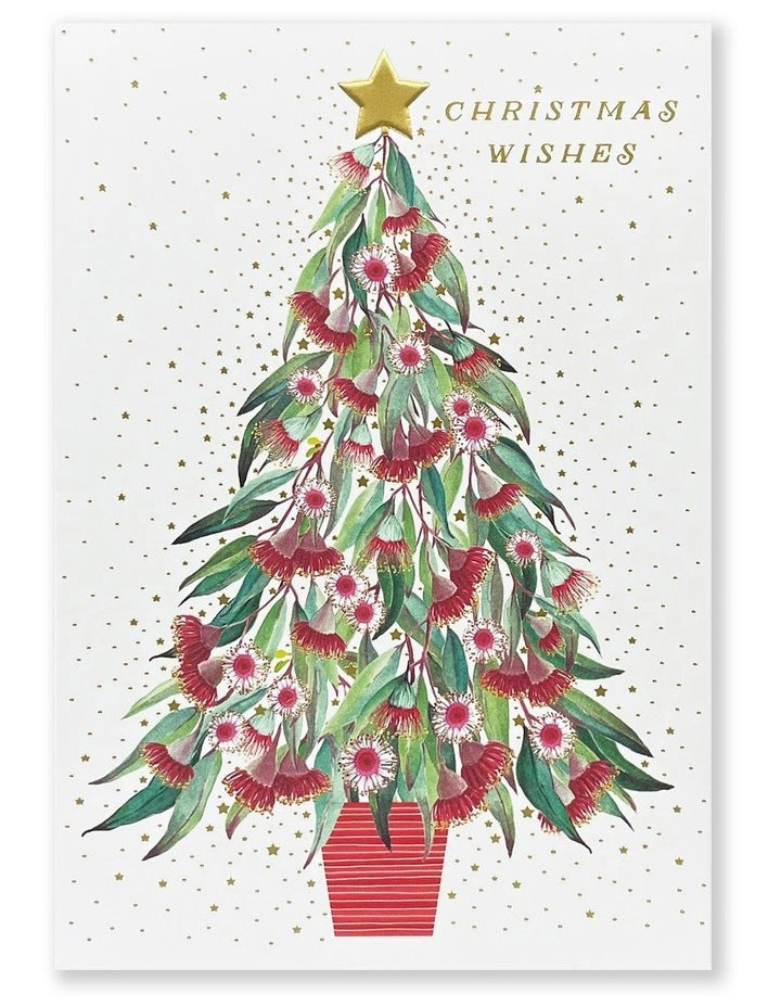 Beyond Blue Charity Boxed Christmas cardsFlowering Gum Design
