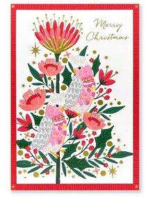 National Breast Cancer Foundation Charity Boxed Christmas cards Galah Greetings Design
