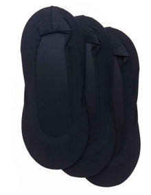 Laser Cut Footlets 3 Pack in Black