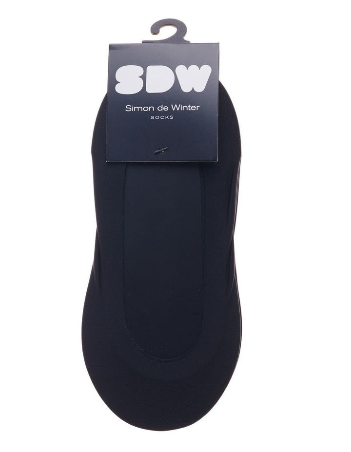 Laser Cut Footlets 3 Pack in Black