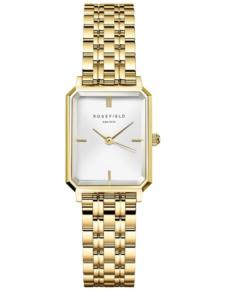Octagon Stainless Steel Watch in Gold