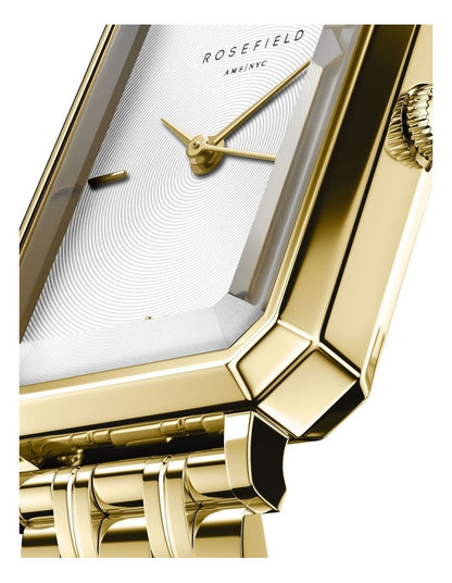 Octagon Stainless Steel Watch in Gold