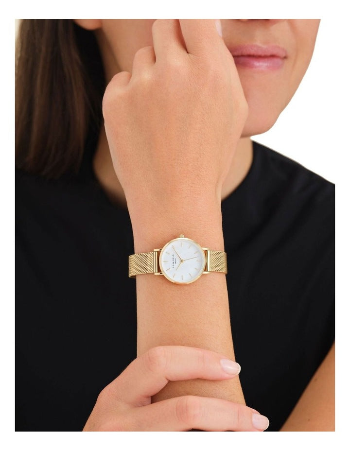 Small Edit Stainless Steel SMGMG-S06 Watch in Gold