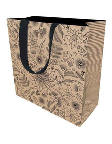 Gift Bag Large Australian Botanics On Kraft Design