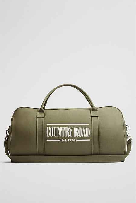 Australian Cotton Heritage Zip Canvas Tote