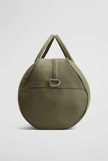 Australian Cotton Heritage Zip Canvas Tote