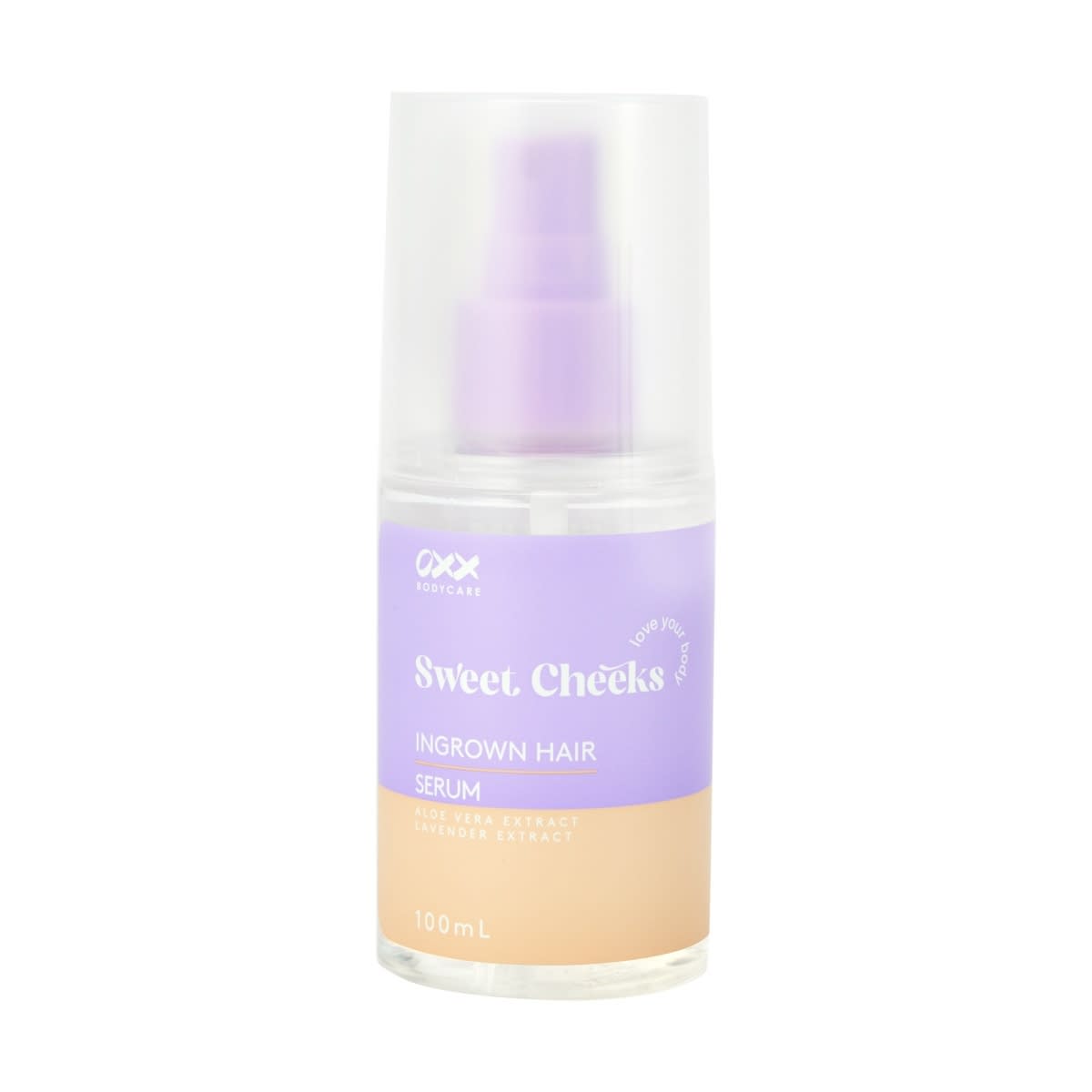 OXX Bodycare Sweet Cheeks Ingrown Hair Serum 100ml - Aloe Vera and Lavender Extract