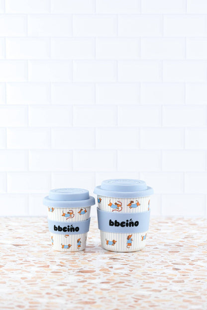 BBcino Dash in Blue 120ml Babycino Cup