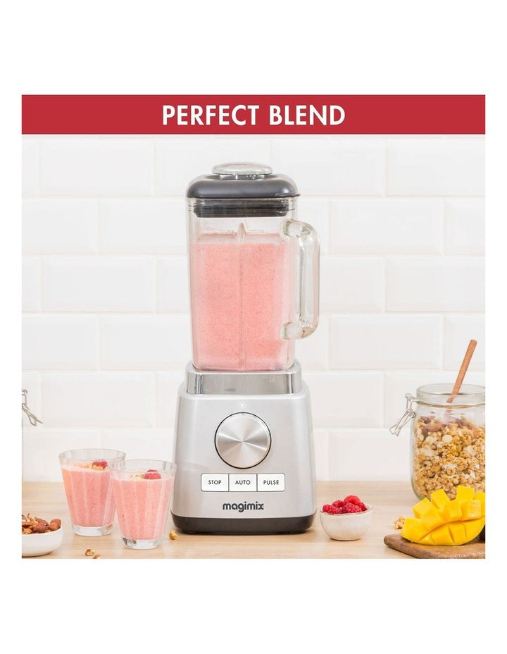 5XL Power Blender in Matt Chrome