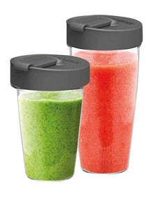 Blendcups 400ml and 700ml in Clear