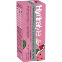 Hydralyte Effervescent Electrolyte Tablets Watermelon Burst 10 pack
