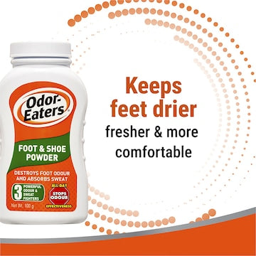 Odor Eaters Foot & Shoe Powder 100g