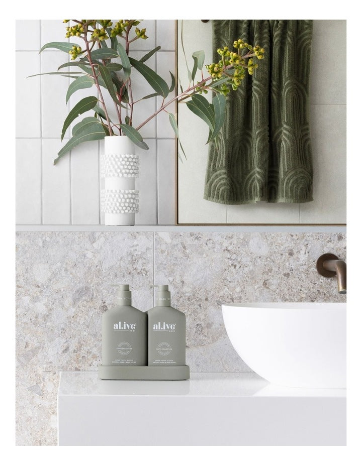 WASH & LOTION DUO - GREEN PEPPER & LOTUS