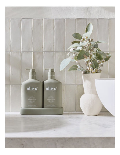 WASH & LOTION DUO - GREEN PEPPER & LOTUS