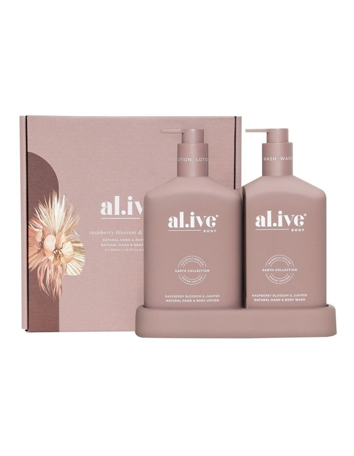 WASH & LOTION DUO - RASPBERRY BLOSSOM & JUNIPER