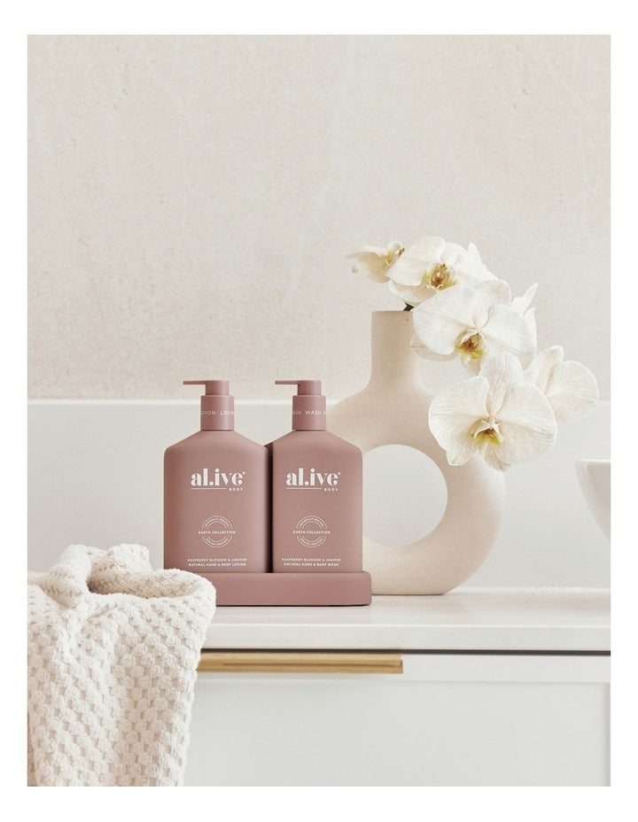 WASH & LOTION DUO - RASPBERRY BLOSSOM & JUNIPER