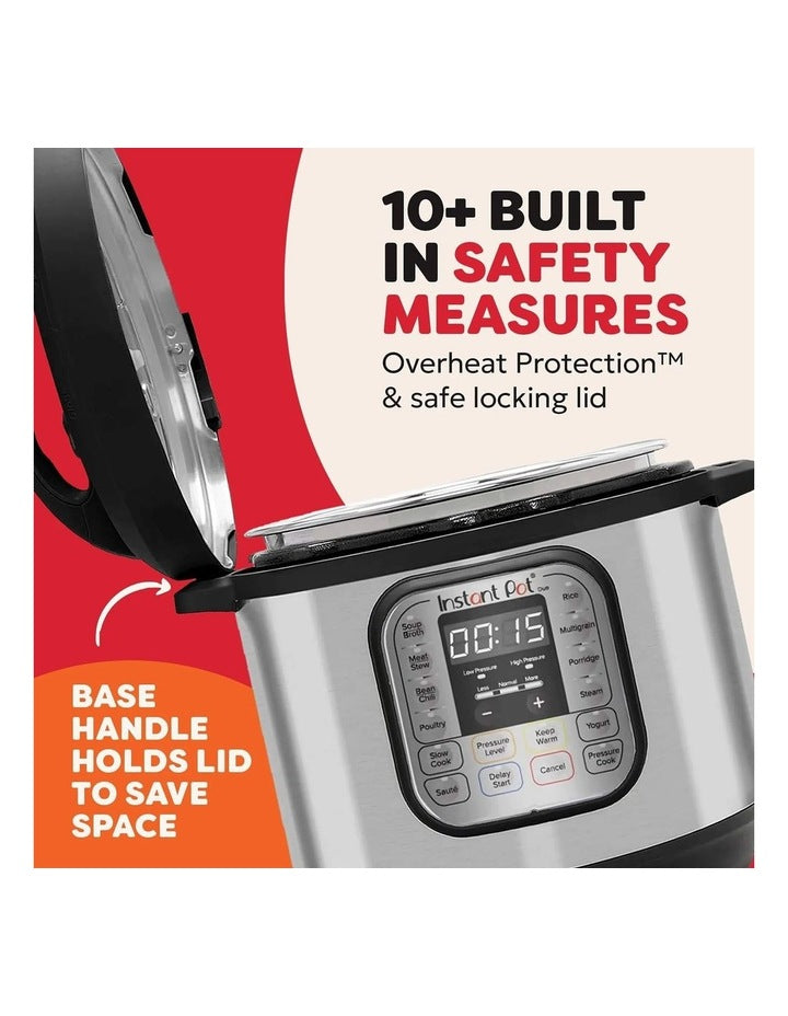 Instant Pot Duo Multicooker 8L 113-0060-01-AU in Silver