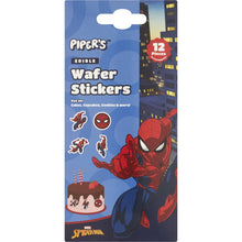 Piper's Marvel Spiderman Edible Wafer Stickers 12 pack