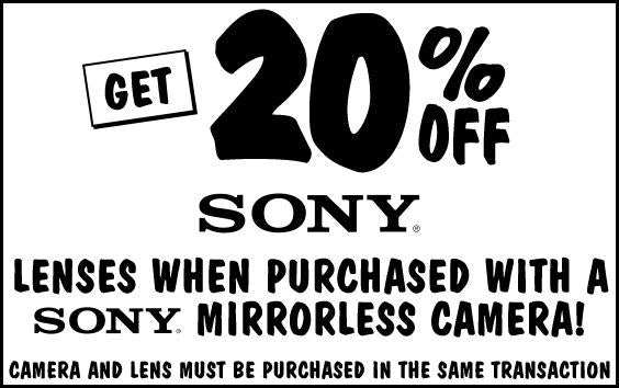 Sony FE 50mm F1.8 Camera Lens